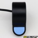 Acelerador de polegar para scooter Xiaomi, Ninebot... preto (botão azul) VXNUMX