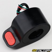 Xiaomi M365, M365 Pro... black scooter thumb accelerator (red button)
