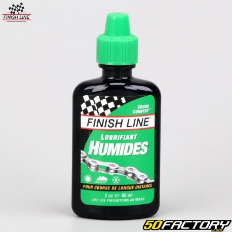 Finish Line Wet Lubricante para cadenas de bicicleta condiciones húmedas 100ml