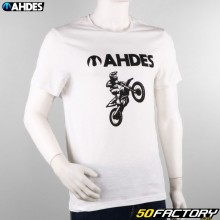 Maglietta Ahdes Moto bianca