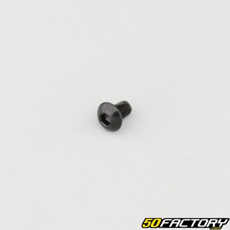 Vite 4x6 mm BTR testa arrotondata classe 10.9 nera (singolarmente)