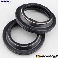 Retentores Guarda poeira de garfo 36x48.5/52.5x14 mm Kawasaki KX, Suzuki RM 100... RMS