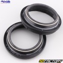 Caches poussière de fourche 37x47.4x4.6/14 mm BMW R 1200 Adventure, 1250 GS... RMS