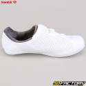 Scarpe da ciclismo “strada” bianche Santic Vast