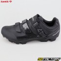 Scarpe da ciclismo “MTB” nere Santic Battlefied