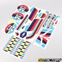 Kit grafiche adesivi Peugeot 103 Turbo Cavalletto per biciclette del 16