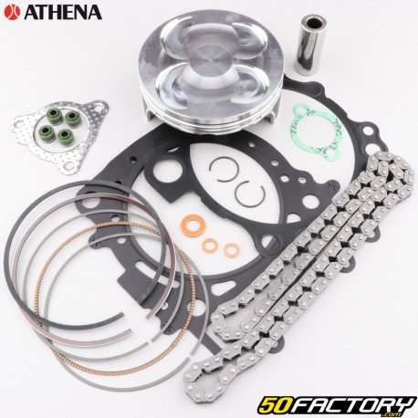 Piston et joints haut moteur avec chaîne de distribution Yamaha YZF 450 (2010 - 2013) Ø96.96 mm (cote B) Athena