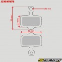 Pastiglie freno per bicicletta organiche Sram PowerElisir completo, Livello...