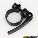 Quick-release bicycle seat post clamp Ø2 mm black