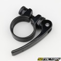 Quick-release bicycle seat post clamp Ø2 mm black