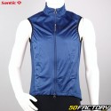 Santic Isgo blue sleeveless windbreaker vest