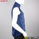 Santic Isgo blue sleeveless windbreaker vest