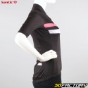 Santic Pali women&#39;s summer short-sleeved jersey black