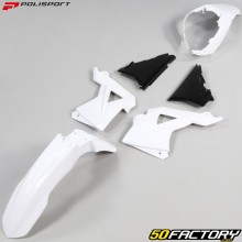 Fairing kit Gas Gas EC125, 200, 250, 300 (2010) Polisport white