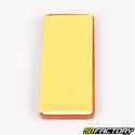 Reflector universal rectangular naranja 100x100 mm para pegar