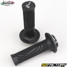 Manoplas Punhos Domino  2 D-Lock alto Grip  preto