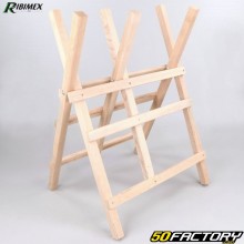 Estante para troncos de XNUMX pies de madera Ribimex