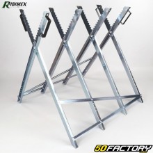 Ribimex 4-foot steel log rack