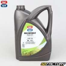 Engine oil 4T SAE 30 Unil Opal Motoculture mineral 5XL