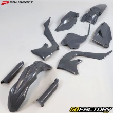 Kawasaki KX fairing kit 250, 450 (since 2019) Polisport nardo gray