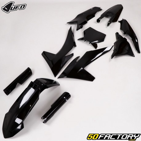 Complete plastic kit KTM SX 125, 250, SX-F 350, 450, 2023... (2024 - XNUMX) UFO black