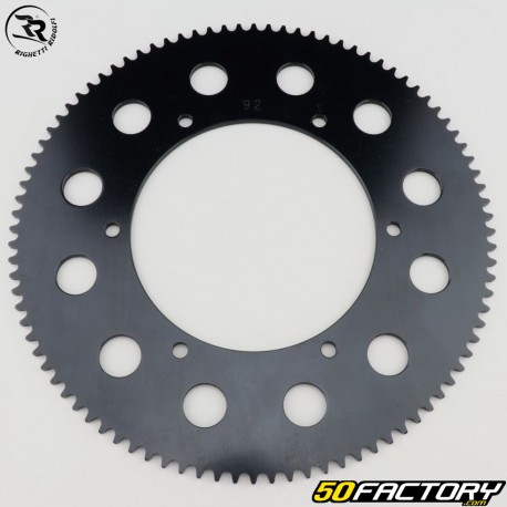 Couronne 92 dents alu 219 karting Righetti Ridolfi noire