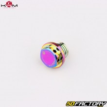 Clutch cover oil fill cap AM6  Minarelli KRM Pro Ride  Neo-chrome