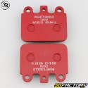 Pastillas de freno traseras orgánicas tipo karting rojo Righetti Ridolfi MA20