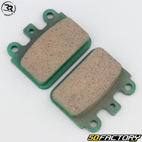 Green type organic rear brake pads karting Righetti Ridolfi MA20