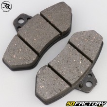 Pastilhas de freio traseiras orgânicas pretas tipo karting espessura 10 mm Righetti Ridolfi