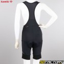 Santic Duchamp II women&#39;s black bib shorts