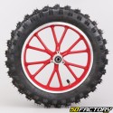 Bolsillo para rueda trasera (10xNUMX) cross rojo