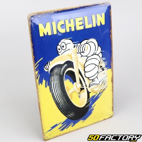 Enamel plate Michelin  Motorcycle 100x100 cm