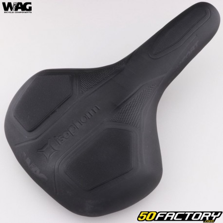 Selle vélo "VTC/Ville" 275x180 mm Wag Bike noire