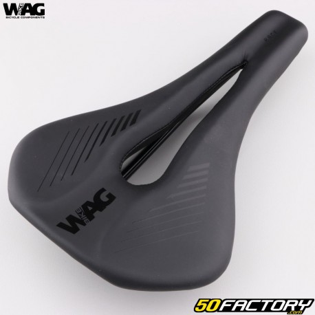 Wag Bike black openwork &quot;MTB/road&quot; bicycle saddle