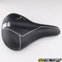 “VTC/city” bike saddle 100x100 mm black and white sport gel