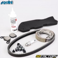 Pack entretien Peugeot Kisbee, Speedfight 3... 50 2T (avec huile de transmission) Polini