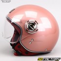 Casco jet Nox Idol oro rosa