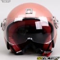 Casco jet Nox Idol oro rosa