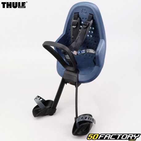Thule Yepp 2 Mini front baby carrier majolica blue (mounting on the bicycle stem)