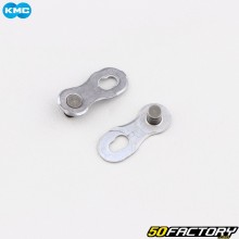 KMC silver 12-speed bicycle chain quick release