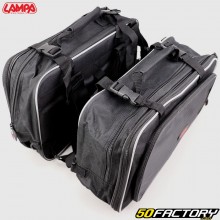 Side bags 2x16 to 24L Lampa T-Maxter Side black