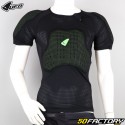 Maillot de protección ciclista MTB de manga corta UFO Centurion BV2 negro y verde (homologado CE)