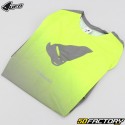 Maillot manches courtes vélo VTT UFO Terrain SV1 gris et jaune fluo