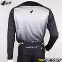 Long-sleeved MTB cycling jersey UFO Terrain LV1 gray and black