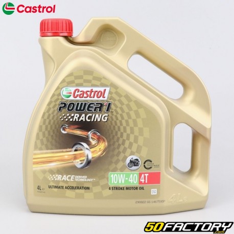 Aceite de motor XNUMXT XNUMXWXNUMX Castrol Power 1 Racing 4L