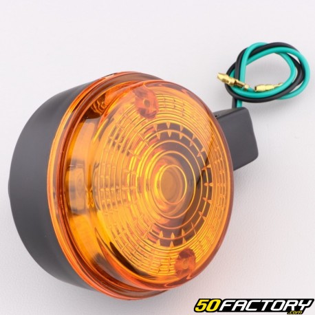 Round orange rear indicator with MZ bulb, ETZ 150, 250, 251 ...