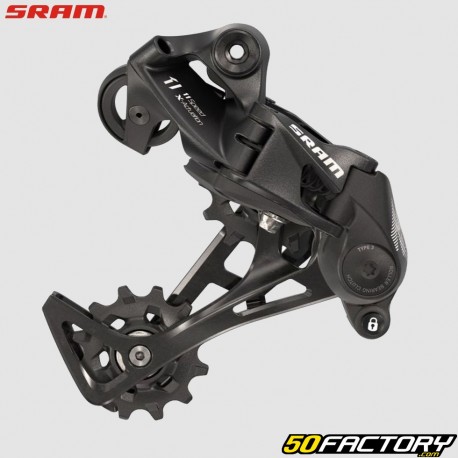 Desviador traseiro de bicicleta Sram NX  XNUMX velocidades (jugo longo)