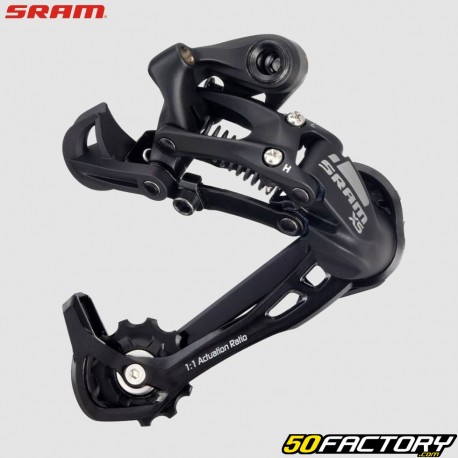 Dérailleur arrière vélo Sram X5 10 vitesses (chape longue)