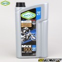 Yacco 2T engine oil MVX 500 Race semi-synthesis 2L